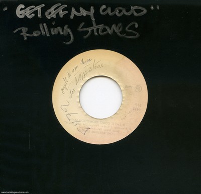 The Rolling Stones 1965 Get Off My Cloud Mexico 7-inch Test Pressing