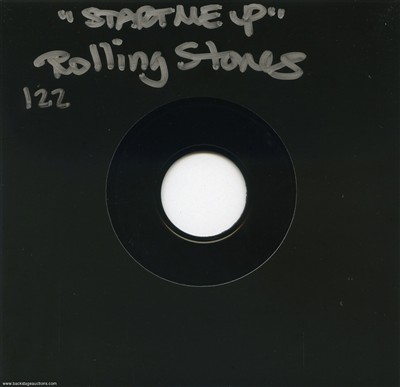The Rolling Stones 1981 Start Me Up 7-inch France Test Pressing