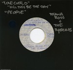 Diana Ross And The Supremes 1968 Love Child U.S. 7-inch Test Pressing