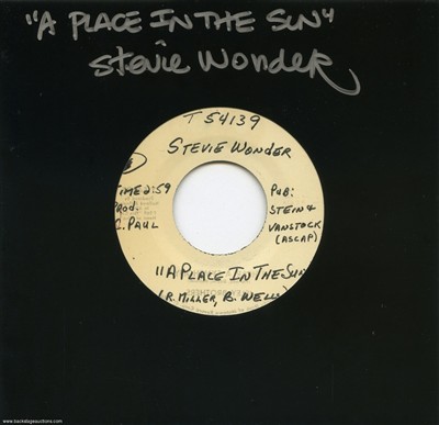 Stevie Wonder 1966 - 1969 Lot of 2 U.S. / Germany 7-inch Test Pressings
