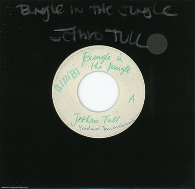 Jethro Tull 1974 Bungle In The Jungle The Netherlands 7-inch Test Pressing