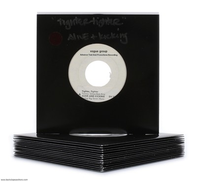 1970 - 1980 U.S. Rock Lot of 15 Test Pressing 7-inch Singles