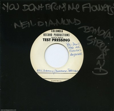 Neil Diamond 1978 - 1982 Lot of 8 U.S. Test Pressing 7-inch Singles