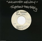 The Righteous Brothers 1968 - 1974 Lot of 2 U.S. / U.K. 7-inch Test Pressings