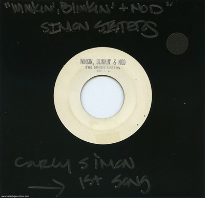 The Simon Sisters 1965 Winkin Blinkin And Nod U.S. 7-inch Test Pressing