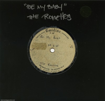 The Ronettes 1966 Be My Baby U.K. 7-inch Acetate
