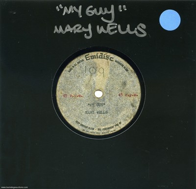 Mary Wells 1964 My Guy U.K. 7-inch Acetate