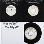 1970 - 1980 Male R&B Soul Lot of 9 Test Pressing 7-inch Singles