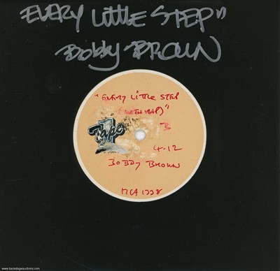 Bobby Brown 1989 Every Little Step U.K. 7-inch Acetate