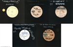 1980 - 1986 R&B Soul Disco Lot of 5 Acetate & Test Pressing 7-inch Singles