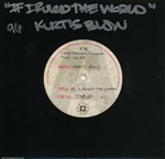 Kurtis Blow 1985 If I Ruled The World U.K. 7-inch Acetate