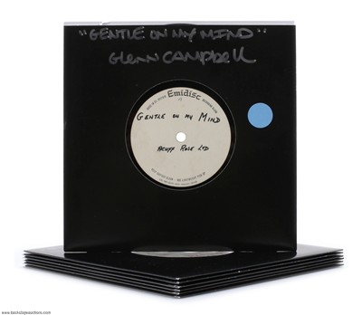 1967 - 1984 Country & Western Lot of 7 Test Pressing & Acetate 7-inch Singles