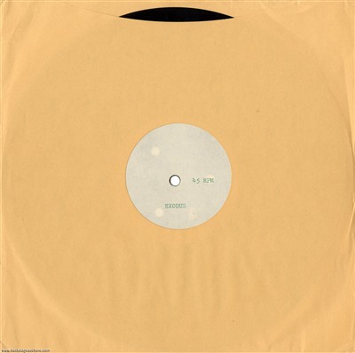 Biddu Orchestra 1975 Exodus U.S. 10-inch Acetate