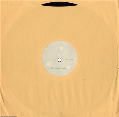 Chocolats 1977 El Caravanero U.S. 10-inch Acetate