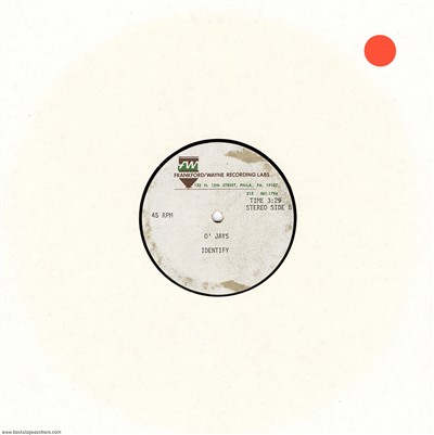 The OJays 1979 Identify U.S. 10-inch Acetate