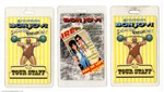 Bon Jovi 1993 - 1995 Lot of 3 Photo ID Staff Laminated Backstage Passes