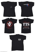 The Jacksons 1984 Victory Tour Lot of 3 Video, Staging and Rigging Crew Shirts