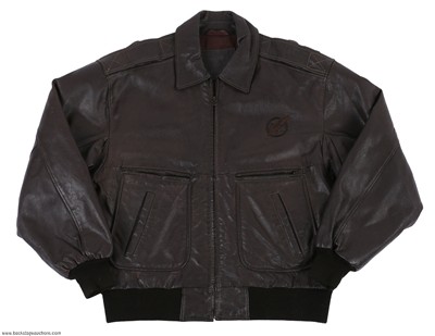 Jimmy Page & Robert Plant 1995 No Quarter World Tour Zoso Leather Crew Jacket