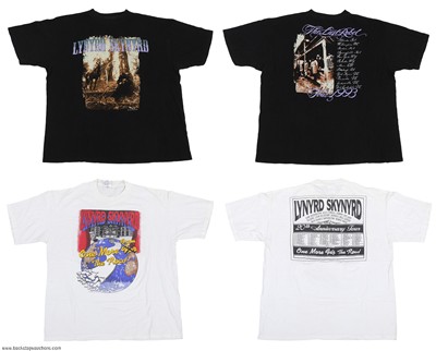 Lynyrd Skynyrd 1992 - 1993 Lot of 4 Tour Shirts