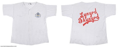 Lynyrd Skynyrd 1992 - 1996 Last Rebel World Tour Crew Baseball Jersey