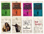 Lynyrd Skynyrd 1996 Outta The Hole Tour Lot of 4 Crew Photo ID Laminated Backstage Passes