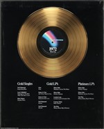 Elton John The Who Cher 1972 MCA In-House Group Award Presented To Rick Frio