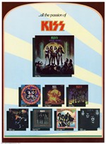 KISS 1977 Love Gun Casablanca Records Promotional Ad Billboard Magazine