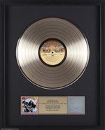 KISS Hotter Than Hell RIAA Gold Record Award Presented to Peter Moose Oreckinto