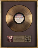 KISS Alive! RIAA Gold Record Award Presented to Peter Moose Oreckinto