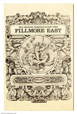 Jefferson Airplane Buddy Guy 1968 Original Fillmore East Concert Program & Ticket Stub Vol.1 #1
