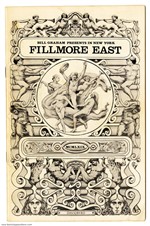 Creedence Clearwater Revival 1969 Original Fillmore East Concert Program w/ 3 Ticket Stubs Vol.1 #19