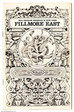 Mothers Of Invention 1969 Original Fillmore East Concert Program w/ 2 Ticket Stubs Vol.1 #32