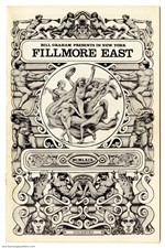 Procol Harum The Byrds 1969 Original Fillmore East Concert Program w/ 2 Ticket Stubs Vol.1 #34