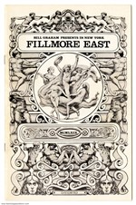 Ten Years After 1969 Original Fillmore East Concert Program w/ Ticket Stub Vol.1 #41