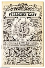 Vanilla Fudge Dr. John 1969 Original Fillmore East Concert Program w/ 2 Ticket Stubs Vol.1 #45