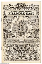 Santana Humble Pie 1969 Original Fillmore East Concert Program w/ 3 Ticket Stubs Vol.1 #49