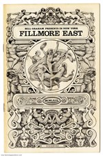 Johnny Winter Chicago 1969 Original Fillmore East Concert Program w/ 5 Ticket Stubs Vol.1 #50