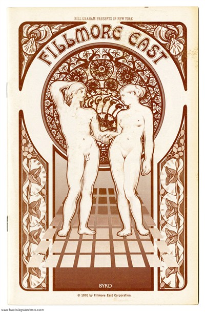 Jefferson Airplane Manfred Mann 1970 Original Fillmore East Concert Program Vol.2 #24