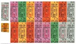 Procol Harum 1970 Lot of 16 Original Fillmore East Concert Tickets & 2 Stubs