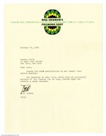 Bill Graham 1970 Signed Letter To Joshua White On Fillmore East Stationary w/ COA