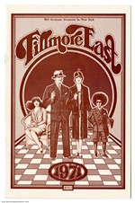 Dave Mason Cass Elliot James Taylor 1971 Original Fillmore East Concert Program w/ 2 Ticket Stubs Vol.3 #8