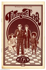 Cactus Humble Pie 1971 Original Fillmore East Concert Program w/ 2 Ticket Stubs Vol.3 #16