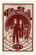 Cactus Humble Pie Edgar Winter 1971 Original Fillmore East Concert Program w/ 2 Ticket Stubs Vol.3 #19