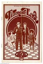 Lee Michaels Laura Nyro 1971 Original Fillmore East Concert Program w/ 5 Ticket Stubs Vol.3 #27