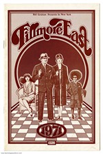 B.B. King Johnny Winter 1971 Original Fillmore East Concert Program w/ Ticket Stub Vol.3 #29 (2)