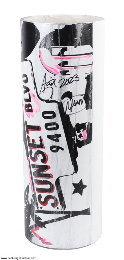 Mana Alex Gonzalez 2015 Custom Painted 16-Inch Octoban Cama Incendiada Tour