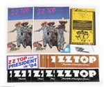ZZ Top 1970s - 1990s Miscellaneous Collectibles Lot w/ COA