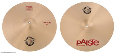 ZZ Top Frank Beard 2009 Custom Paiste 16-Inch Medium Ride Cymbal w/ COA