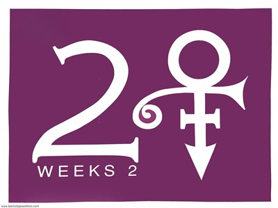 Prince 1992 Rare Advance 2 Weeks Original Promotional Poster