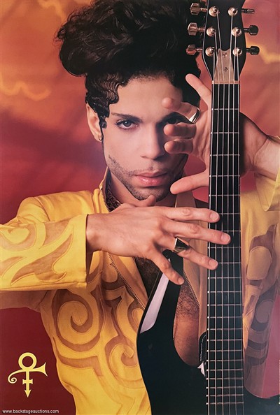 Prince 1993 Rare Warner Brothers Paisley Park Original Promotional Poster